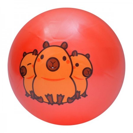 Детский мяч BabyToys MS 3775 с капибарой, 9 дюймов, ПВХ Детский мяч BabyToys MS 3775 с капибарой, 9 дюймов, ПВХ