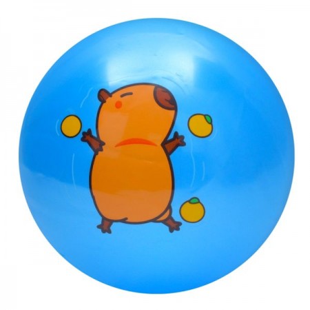 Детский мяч BabyToys MS 3775 с капибарой, 9 дюймов, ПВХ Детский мяч BabyToys MS 3775 с капибарой, 9 дюймов, ПВХ
