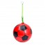 Дитячий м'яч BabyToys MS 4317 на пружині з карабіном, 9 дюймів