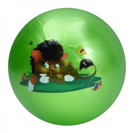 Детский мяч BabyToys MS 4318 с животными, 9 дюймов