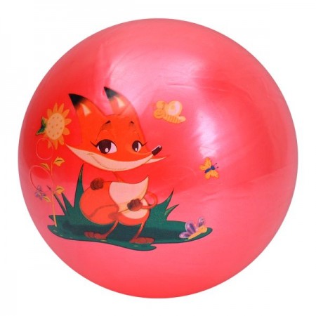 Детский мяч BabyToys MS 4318 с животными, 9 дюймов