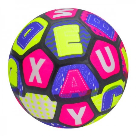 Детский мяч BabyToys MS 4405, 9 дюймов, с рисунком, микс цветов