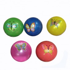 Детский мяч BabyToys MS 4415 с принтом бабочки, 9 дюймов