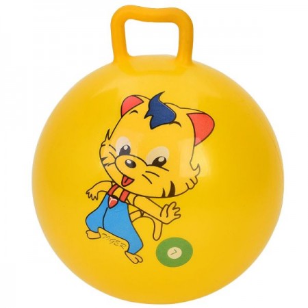 Детский мяч BabyToys MS 4878 с рисунком животных, 9 дюймов