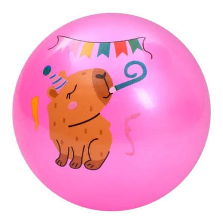 Мяч детский BabyToys MS 4906 9 дюймов капибара 5 цветов Мяч детский BabyToys MS 4906 9 дюймов капибара 5 цветов