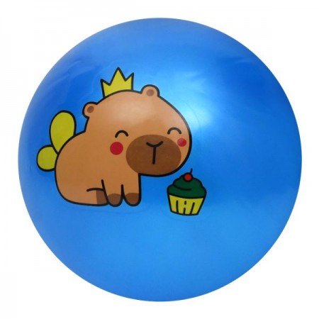 Мяч детский BabyToys MS 4906 9 дюймов капибара 5 цветов Мяч детский BabyToys MS 4906 9 дюймов капибара 5 цветов