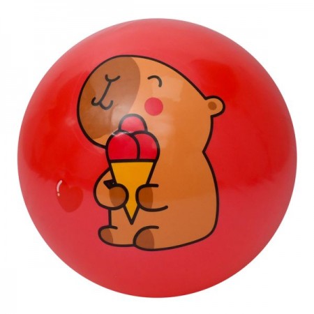 Мяч детский BabyToys MS 4906 9 дюймов капибара 5 цветов Мяч детский BabyToys MS 4906 9 дюймов капибара 5 цветов