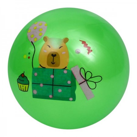 Мяч детский BabyToys MS 4906 9 дюймов капибара 5 цветов Мяч детский BabyToys MS 4906 9 дюймов капибара 5 цветов