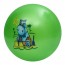 Дитячий масажний м'яч BabyToys MS 4918, 9 дюймів, мікс тварини та смайли Дитячий масажний м'яч BabyToys MS 4918, 9 дюймів, мікс тварини та смайли