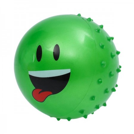 Дитячий масажний м'яч BabyToys MS 4929-12 зі смайлом 5 дюймів