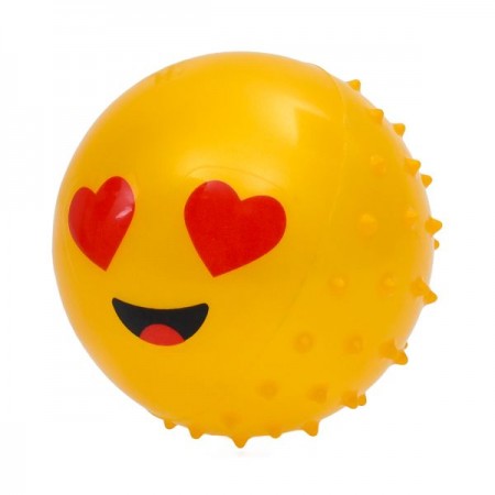 Дитячий масажний м'яч BabyToys MS 4929-12 зі смайлом 5 дюймів