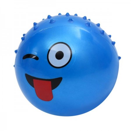 Дитячий масажний м'яч BabyToys MS 4929-12 зі смайлом 5 дюймів