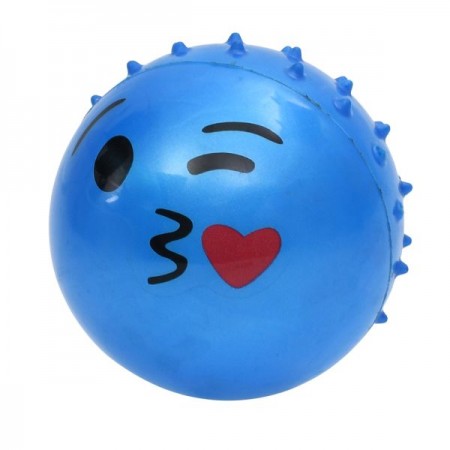 Дитячий масажний м'яч BabyToys MS 4929-12 зі смайлом 5 дюймів