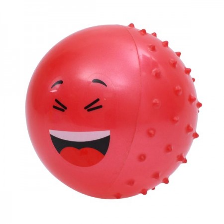 Дитячий масажний м'яч BabyToys MS 4929-12 зі смайлом 5 дюймів