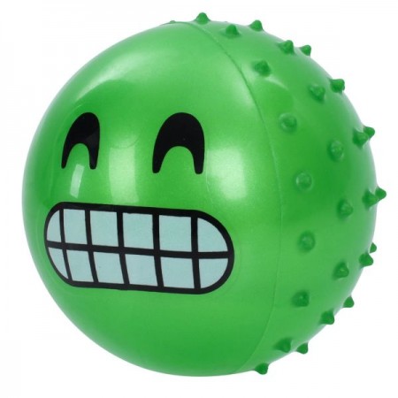 Дитячий масажний м'яч BabyToys MS 4930-8 смайл 3 дюйми Дитячий масажний м'яч BabyToys MS 4930-8 смайл 3 дюйми