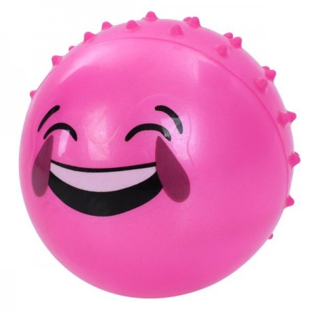 Дитячий масажний м'яч BabyToys MS 4930-8 смайл 3 дюйми Дитячий масажний м'яч BabyToys MS 4930-8 смайл 3 дюйми