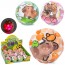Детский фомовый мяч BabyToys MS 4901 капибара антигравитационный со светом 6,3 см