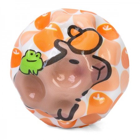Детский фомовый мяч BabyToys MS 4901 капибара антигравитационный со светом 6,3 см Детский фомовый мяч BabyToys MS 4901 капибара антигравитационный со светом 6,3 см