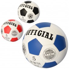 М'яч футбольний OFFICIAL 2500-203, розмір 5, ПУ, 32 панелі, ручна робота