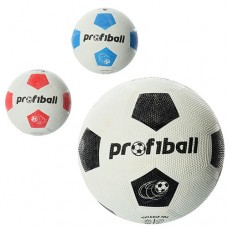 Мяч футбольный VA 0008, размер 4, резина Grain, Profiball, игла для накачивания