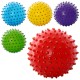 Мяч массажный MS 0025 Детский, 5 дюймов, 45 грамм, 5 цветов, двухцветныйке