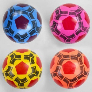 Мяч резиновый C 44645 4 цвета, размер 9", диаметр 17, вес 60 грамм