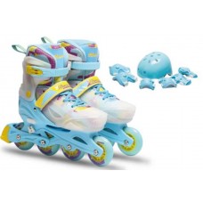 Роликовые коньки Best Roller 1980-189S размер M с защитой Роликовые коньки Best Roller 1980-189S размер M с защитой