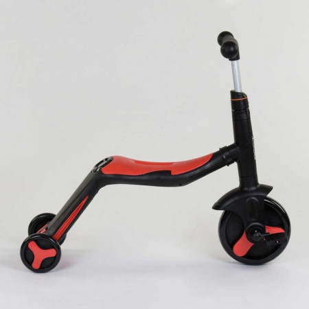 Самокат 3 в 1 Best Scooter JT 28288 червоний зі світлом і музикою Самокат 3 в 1 Best Scooter JT 28288 червоний зі світлом і музикою