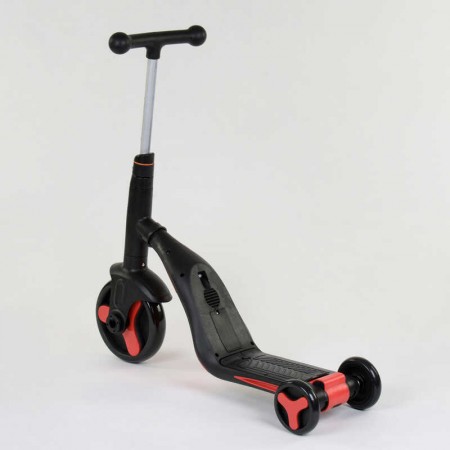Самокат 3 в 1 Best Scooter JT 28288 червоний зі світлом і музикою Самокат 3 в 1 Best Scooter JT 28288 червоний зі світлом і музикою
