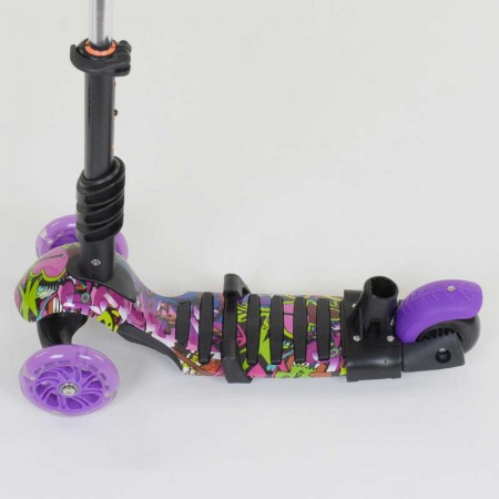 Дитячий самокат Best Scooter 5в1 з підсвіткою коліс Дитячий самокат Best Scooter 5в1 з підсвіткою коліс