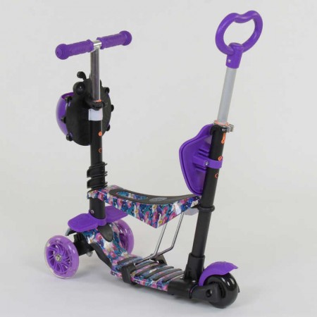 Детский самокат 5в1 Best Scooter с подсветкой колес Детский самокат 5в1 Best Scooter с подсветкой колес