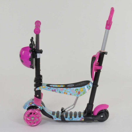 Дитячий самокат Best Scooter 26901 5в1 з підсвіткою Дитячий самокат Best Scooter 26901 5в1 з підсвіткою
