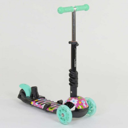 Самокат 5в1 Best Scooter 43702 с подсветкой колес Самокат 5в1 Best Scooter 43702 с подсветкой колес