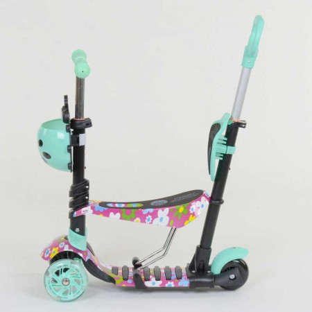 Самокат 5в1 Best Scooter 43702 с подсветкой колес Самокат 5в1 Best Scooter 43702 с подсветкой колес