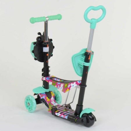 Самокат 5в1 Best Scooter 43702 с подсветкой колес Самокат 5в1 Best Scooter 43702 с подсветкой колес