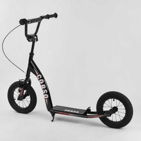 Самокат для дорослих Corso CR-T 5656 з надувними колесами 12 дюймів