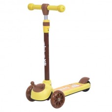 Детский самокат JR3-160-Bee Maxi трехколесный с подсветкой Детский самокат JR3-160-Bee Maxi трехколесный с подсветкой
