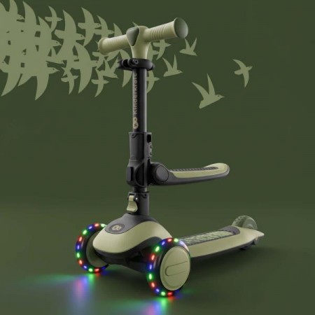 Самокат Kinderkraft Halley 2 Grassland Green KRHALL02GRE0000