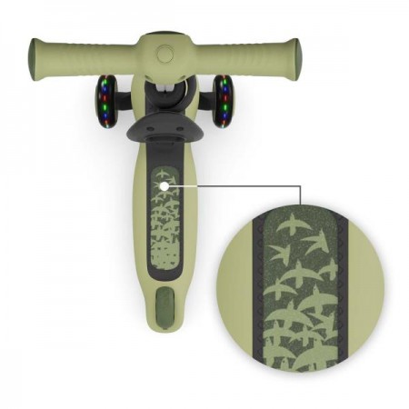 Самокат Kinderkraft Halley 2 Grassland Green KRHALL02GRE0000