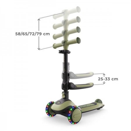 Самокат Kinderkraft Halley 2 Grassland Green KRHALL02GRE0000