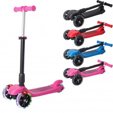Самокат складной M3 BabyToys со светом 125х50 мм Самокат складной M3 BabyToys со светом 125х50 мм