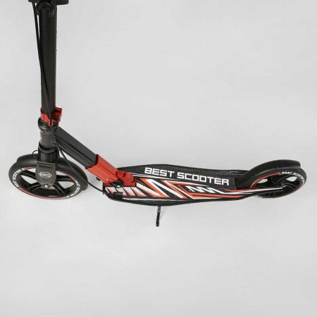 Самокат алюмінієвий Best Scooter 10304 з фарою та амортизатором