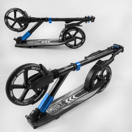 Самокат алюмінієвий Best Scooter 40824 з амортизатором
