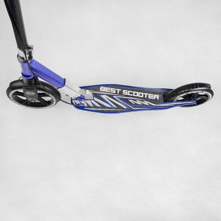 Алюминиевый самокат Best Scooter 49804 с фарой и амортизатором Алюминиевый самокат Best Scooter 49804 с фарой и амортизатором