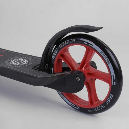 Самокат двоколісний Best Scooter червоний колеса PU 20см