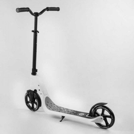 Самокат двоколісний Best Scooter білий, колеса PU 20 см