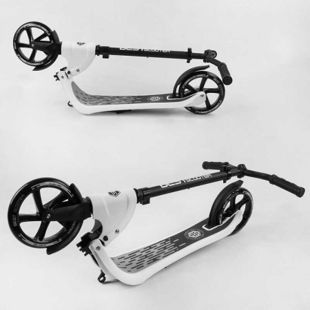 Самокат двоколісний Best Scooter білий, колеса PU 20 см