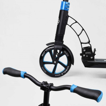 Самокат двоколісний Best Scooter 44073 колеса PU 200мм амортизатори Самокат двоколісний Best Scooter 44073 колеса PU 200мм амортизатори