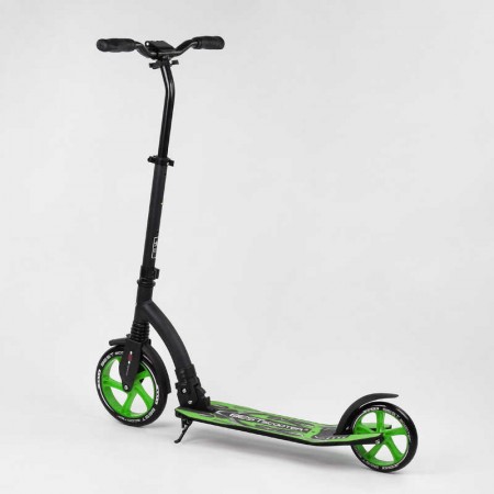 Самокат Best Scooter 52266 з амортизатором і широким кермом Самокат Best Scooter 52266 з амортизатором і широким кермом