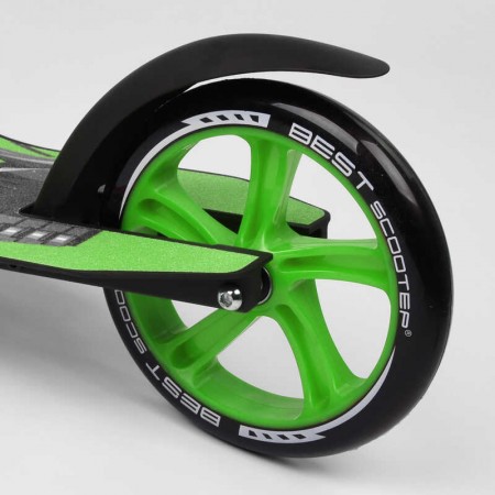 Самокат Best Scooter 52266 з амортизатором і широким кермом Самокат Best Scooter 52266 з амортизатором і широким кермом